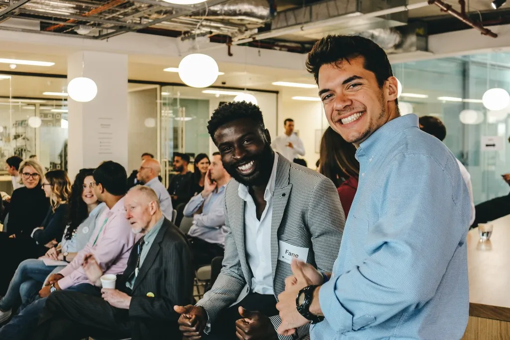 Photo from a Science Entrepreneur Club event in London.